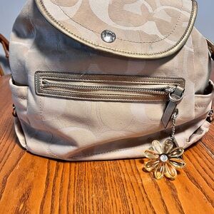 Coach backpack small size